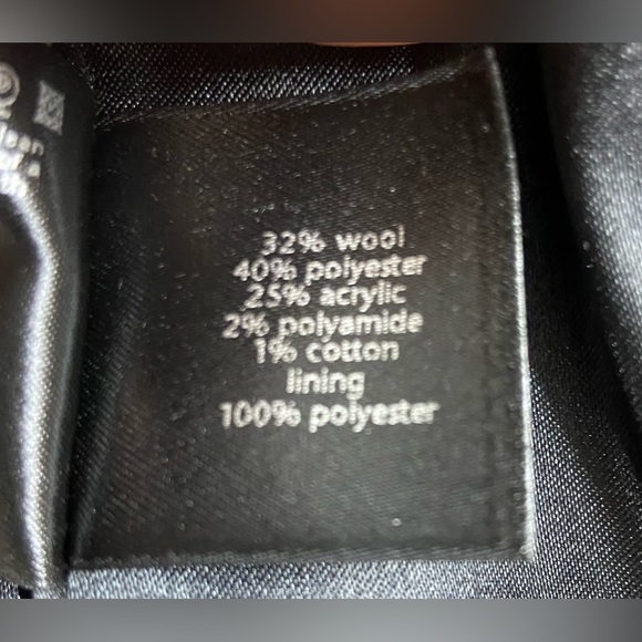 Wide Line Plaid Woolen Cardigan with Cute Big Buttons - Picture 12 of 12